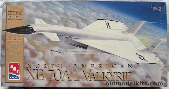 AMT 1/72 XB-70 A-1 (B-70)  Valkyrie Limited Edition, 8908 plastic model kit